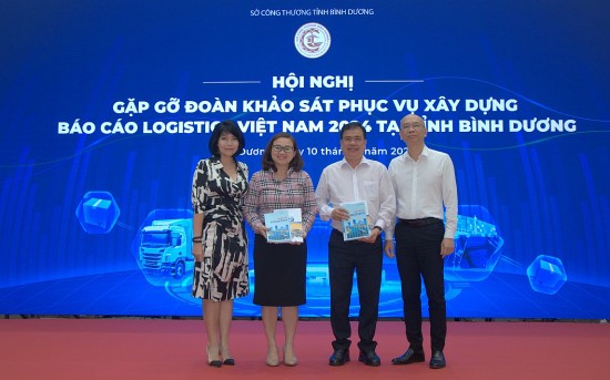 Bộ Công Thương khảo sát, tìm hiểu hoạt động dịch vụ logistics và chuỗi cung ứng tại Bình Dương