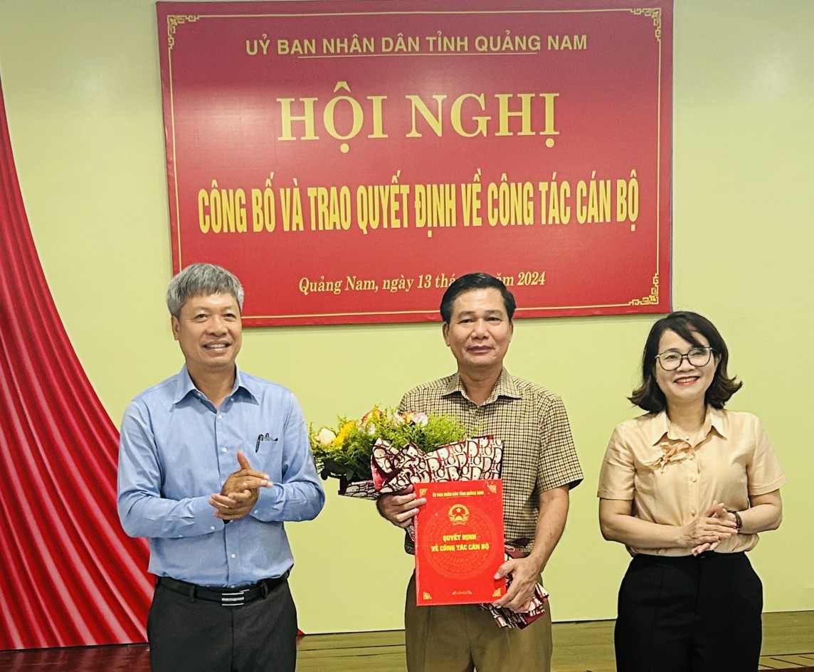 Quảng Nam có tân Giám đốc Sở Công Thương