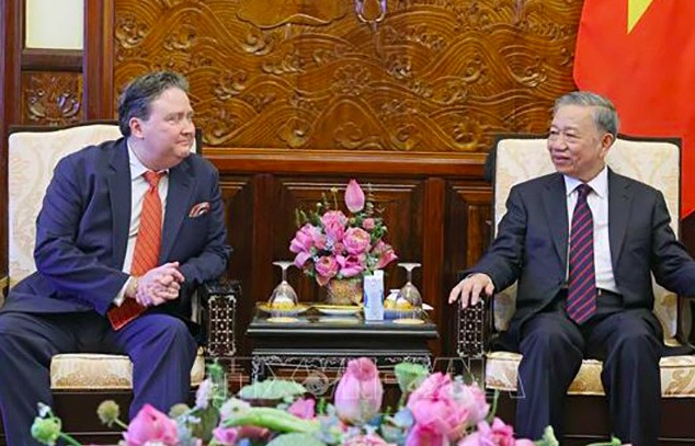 Chủ tịch nước Tô Lâm tiếp Đại sứ Mỹ tại Việt Nam