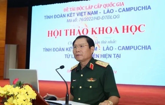 Bộ Quốc phòng: Tổ chức hội thảo về tình đoàn kết Việt Nam – Lào – Campuchia