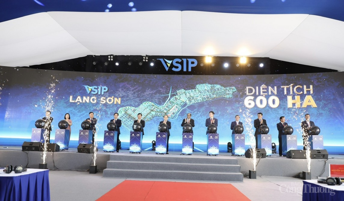 Khởi công dự án VSIP Lạng Sơn: Động lực thúc đẩy công nghiệp địa phương phát triển