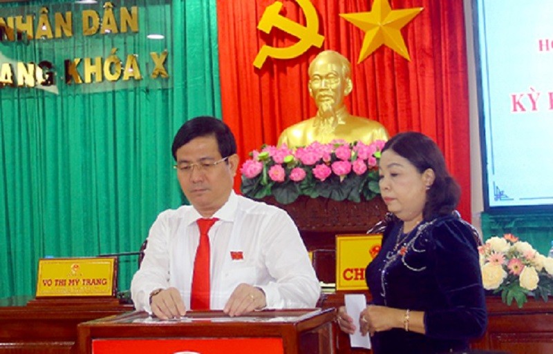 Hậu Giang: Miễn nhiệm Phó Chủ tịch UBND tỉnh Hồ Thu Ánh