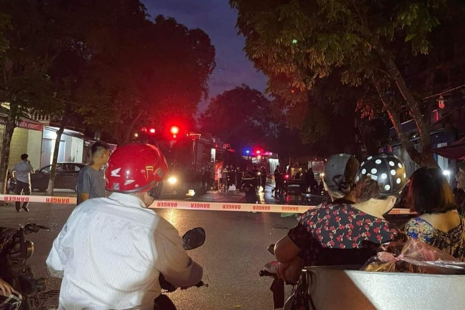 Cháy nhà trong đêm, 3 người trong một gia đình ở Bắc Giang tử vong