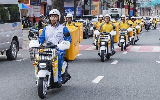 Bảo vệ môi trường, Honda và Vietnam Post “bắt tay” đưa xe điện vào dịch vụ giao vận