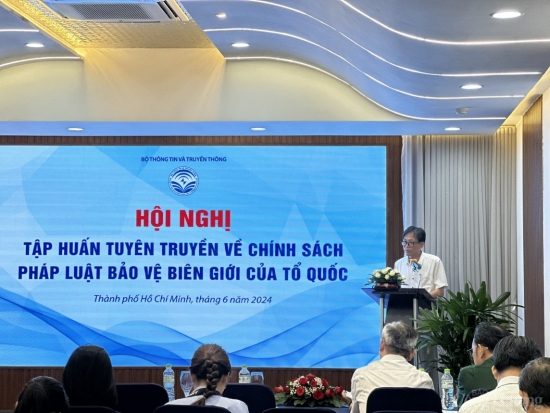 Tập huấn phổ biến chính sách pháp luật về bảo vệ biên giới Tổ quốc tại TP. Hồ Chí Minh