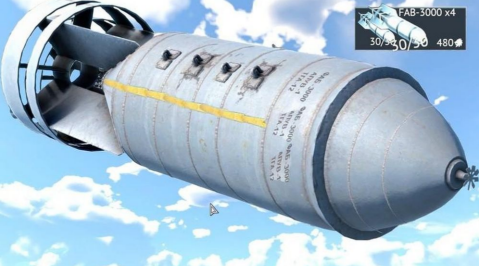 Yếu tố nào giúp bom lượn FAB-3000 của Nga có khả năng tấn công chính xác cao?