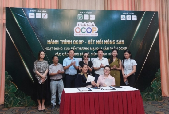 Sản phẩm OCOP rộng đường vào kênh bán lẻ, chuỗi siêu thị của Hà Nội