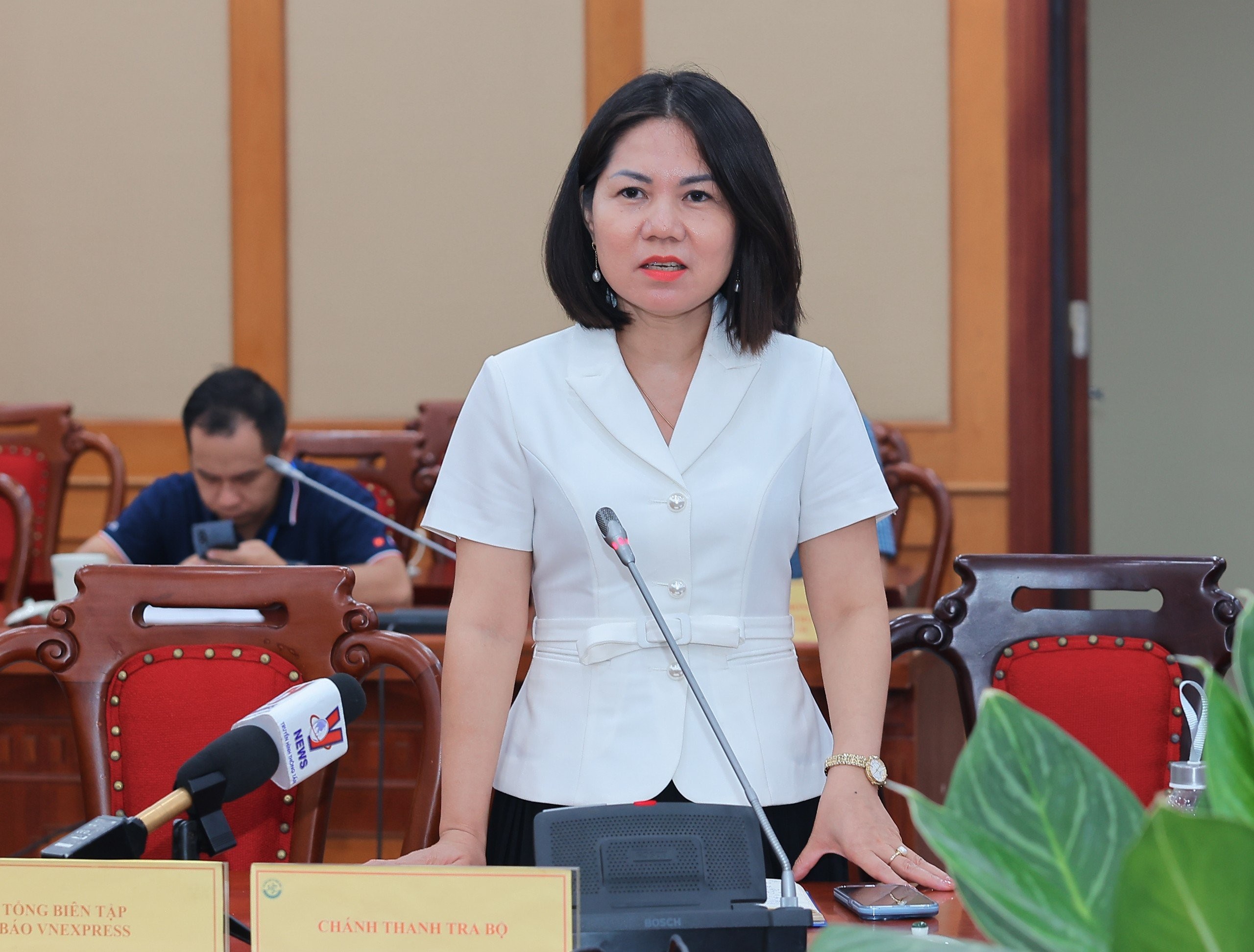 bà Nguyễn Như Quỳnh- Chánh Thanh tra Bộ Khoa học và Công nghệ