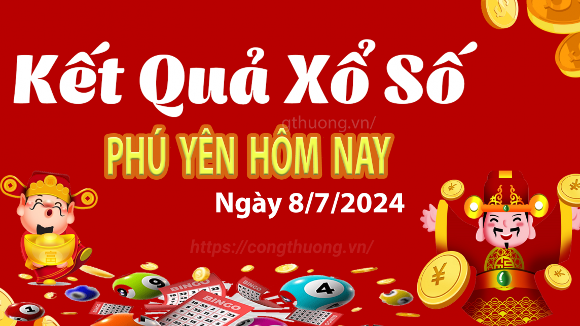 XSPY 8/7, xem kết quả xổ số Phú Yên hôm nay 8/7/2024, KQXSPY thứ Hai ngày 8 tháng 7