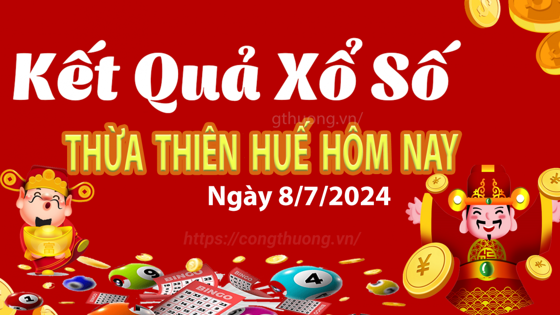 XSTTH 8/7, xem kết quả xổ số Thừa Thiên Huế hôm nay 8/7/2024, xổ số Thừa Thiên Huế ngày 8/7