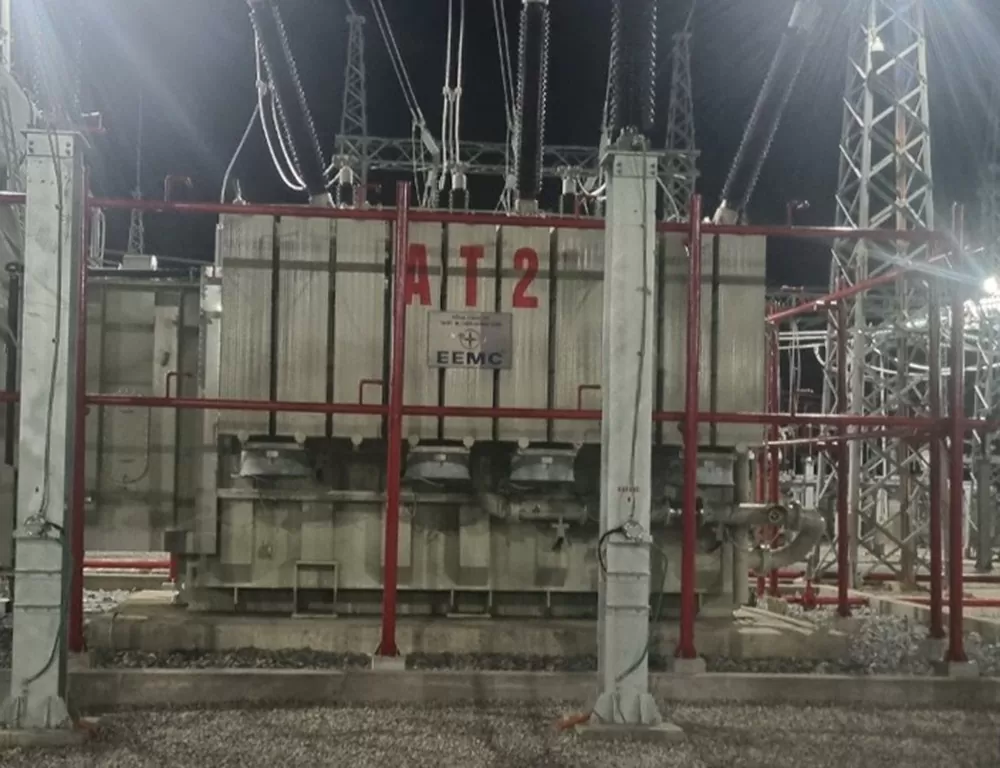 Đóng điện Dự án nâng công suất Trạm biến áp 220kV Yên Hưng