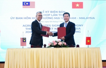 Chùm ảnh: Bộ trưởng Nguyễn Hồng Diên chủ trì Kỳ họp lần 4 Ủy ban hỗn hợp thương mại Việt Nam-Malaysia