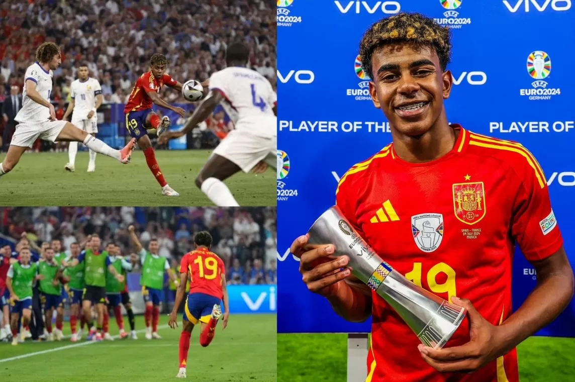 Lamine Yamal: Từ cậu bé được Messi bế đến người hùng Tây Ban Nha tại EURO 2024