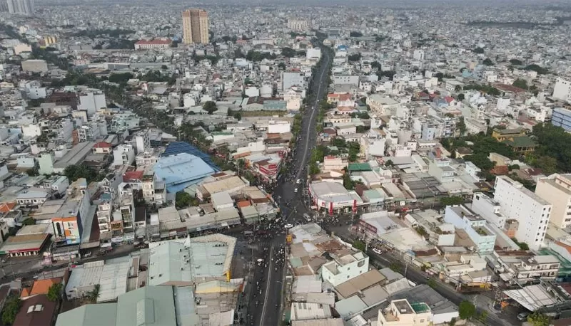 TP. Hồ Chí Minh: Ngã tư Bốn Xã được đề xuất xây dựng cầu vượt thép hơn 2.300 tỷ đồng