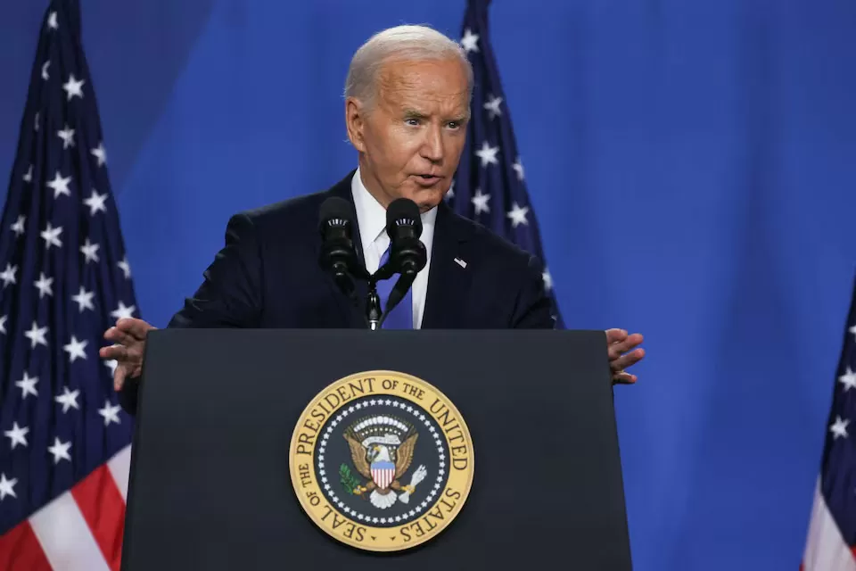 Bầu cử Tổng thống Mỹ 2024: Tổng thống Biden liên tiếp mắc sai lầm trước báo giới