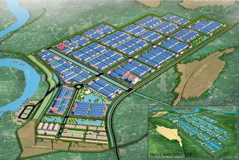 Bắc Giang: Vốn đầu tư Khu công nghiệp Yên Lư giai đoạn 1 là 1.543 tỷ đồng