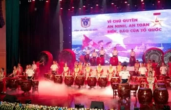 Ấn tượng chương trình nghệ thuật: Tổ quốc trong trái tim người lính Cảnh sát biển Việt Nam