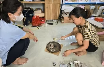 Hưng Yên: Xử phạt hộ kinh doanh phụ kiện nail bán hàng không rõ nguồn gốc, xuất xứ