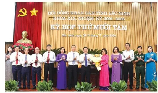 Bà Nguyễn Hương Giang tiếp tục giữ chức Phó Bí thư Tỉnh uỷ Bắc Ninh