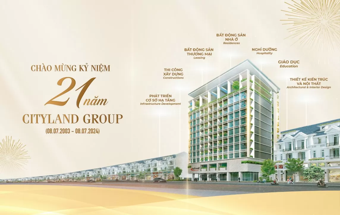 CityLand Group trên lộ trình trở thành tập đoàn đa ngành hàng đầu Việt Nam