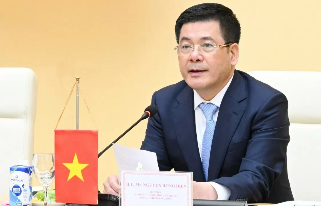 Bộ trưởng Nguyễn Hồng Diên sẽ tham dự Hội nghị Bộ trưởng Thương mại G7 mở rộng tại Italia