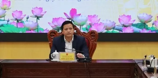 Ông Vương Quốc Tuấn điều hành hoạt động của UBND tỉnh Bắc Ninh