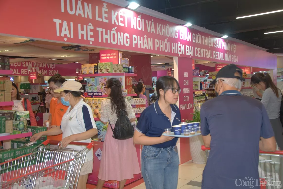 Khai mạc Tuần lễ kết nối, giới thiệu sản phẩm Việt tại hệ thống Central Retail Việt Nam