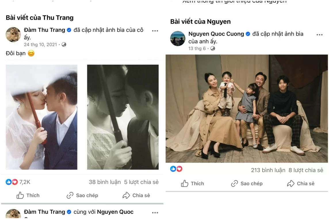 Facebook của Cường “Đô La” và vợ khóa bình luận sau khi bà Nguyễn Thị Như Loan bị bắt