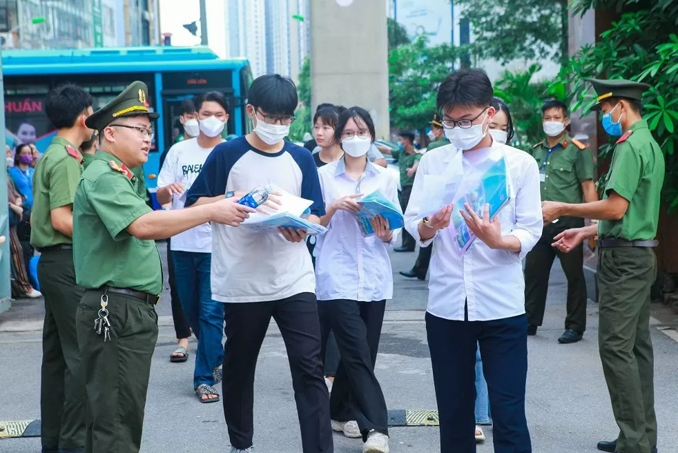 Công bố điểm thi đánh giá năng lực các trường Công an năm 2024