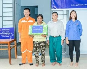 Công ty Thuỷ điện Đồng Nai làm tốt công tác an sinh xã hội tại Lâm Đồng