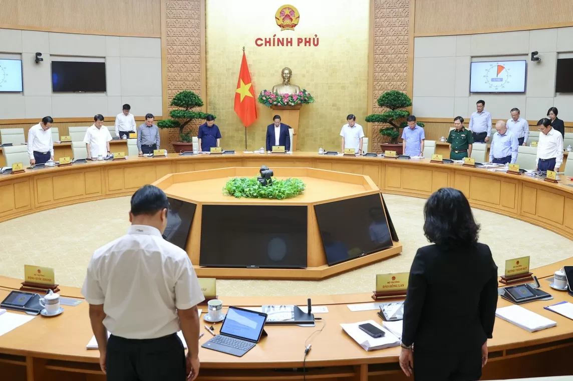 Thủ tướng Phạm Minh Chính chủ trì Phiên họp Chính phủ chuyên đề về xây dựng pháp luật tháng 7/2024