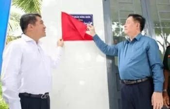 Trưởng Ban Tuyên giáo Trung ương Nguyễn Trọng Nghĩa dự lễ trao nhà tình nghĩa tại Tây Ninh