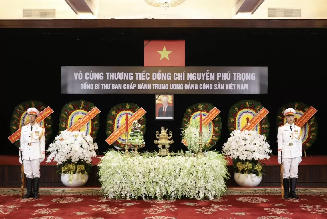 TP. Hồ Chí Minh: Các đoàn viếng đã để lại nhiều cảm xúc tưởng nhớ về Tổng Bí thư Nguyễn Phú Trọng
