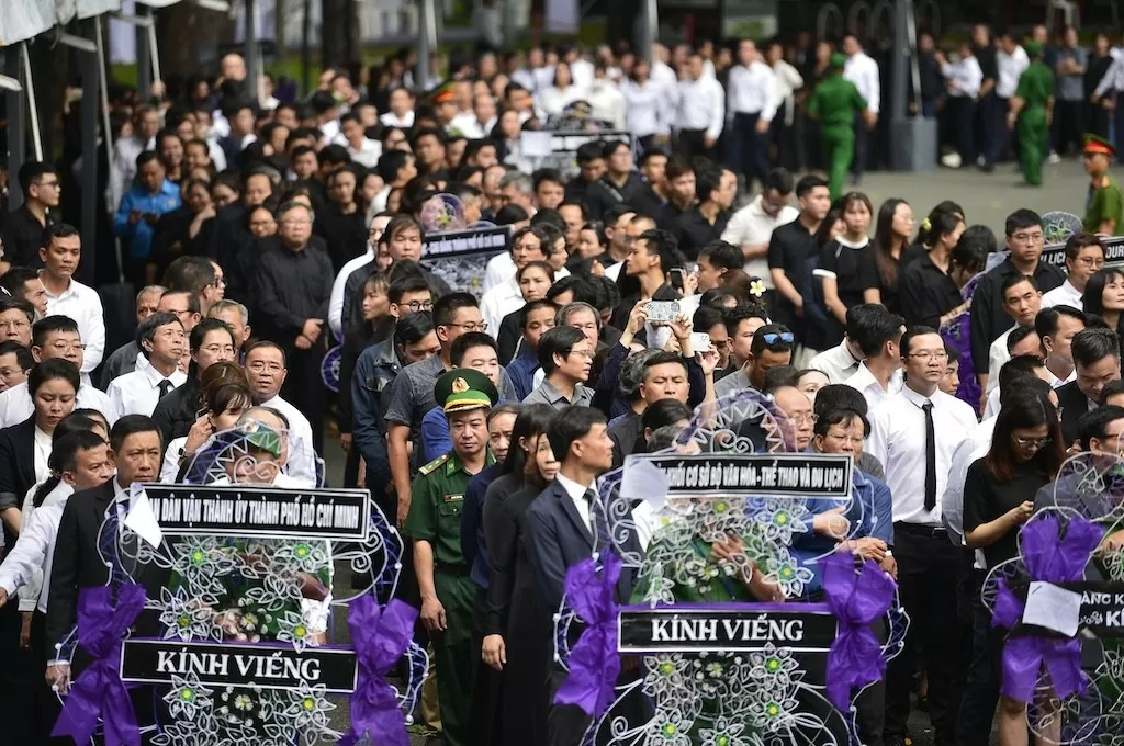 TP. Hồ Chí Minh: Hơn 38.000 lượt người đến viếng Tổng Bí thư Nguyễn Phú Trọng