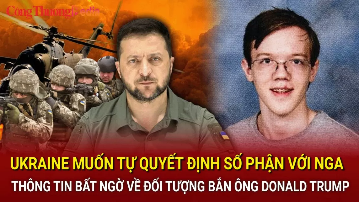 Thông tin bất ngờ về đối tượng bắn ông Donald Trump; Ukraine tự sản xuất tên lửa để tấn công Nga?