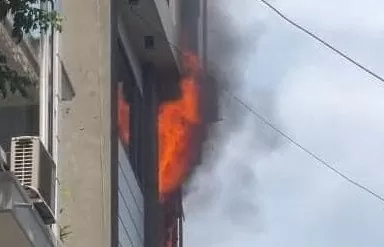 Hà Nội: Lại cháy ở Cầu Giấy