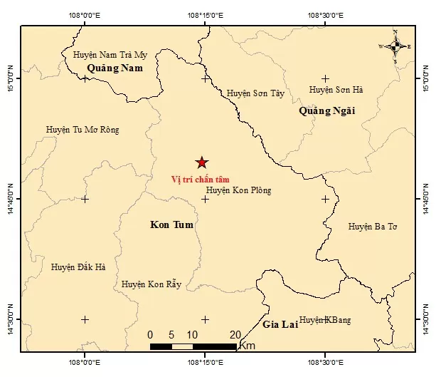 Kon Tum: Chủ tịch huyện nơi tâm chấn trận động đất nói gì?