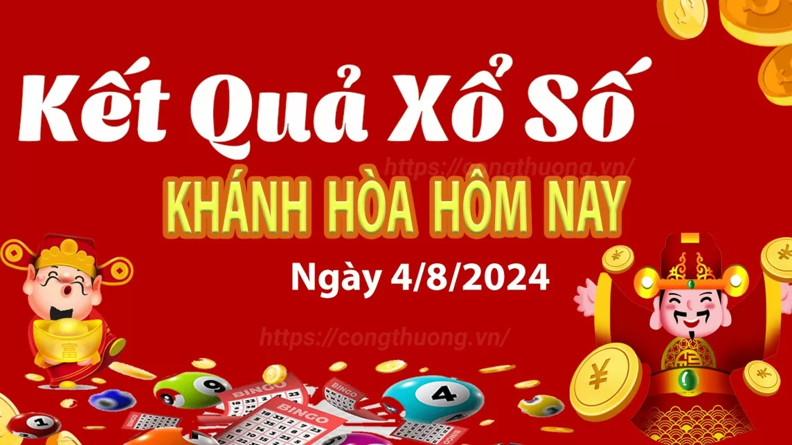 XSKH 4/8, xem kết quả xổ số Khánh Hòa hôm nay 4/8/2024, xổ số Khánh Hòa ngày 4 tháng 8