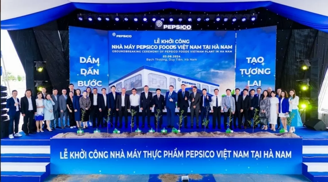 PepsiCo Foods Việt Nam khởi công xây dựng nhà máy 90 triệu USD tại Hà Nam