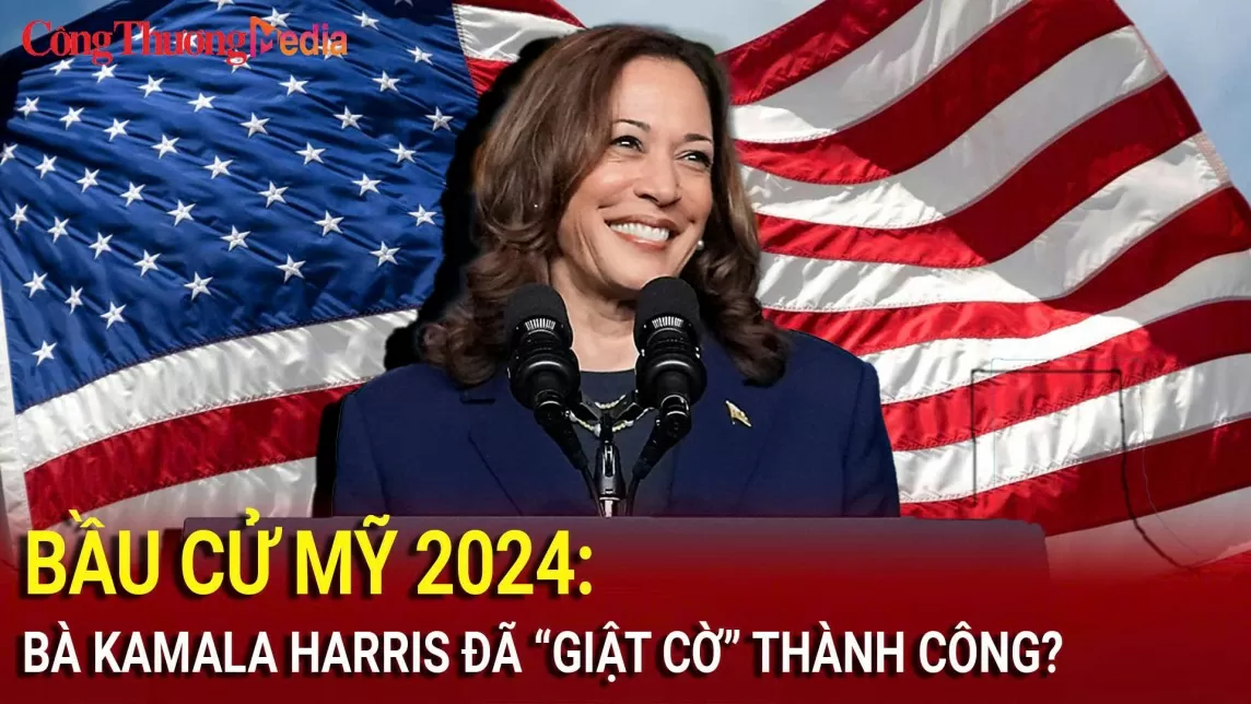 Bầu cử Mỹ 2024: Phó Tổng thống Kamala Harris đã 