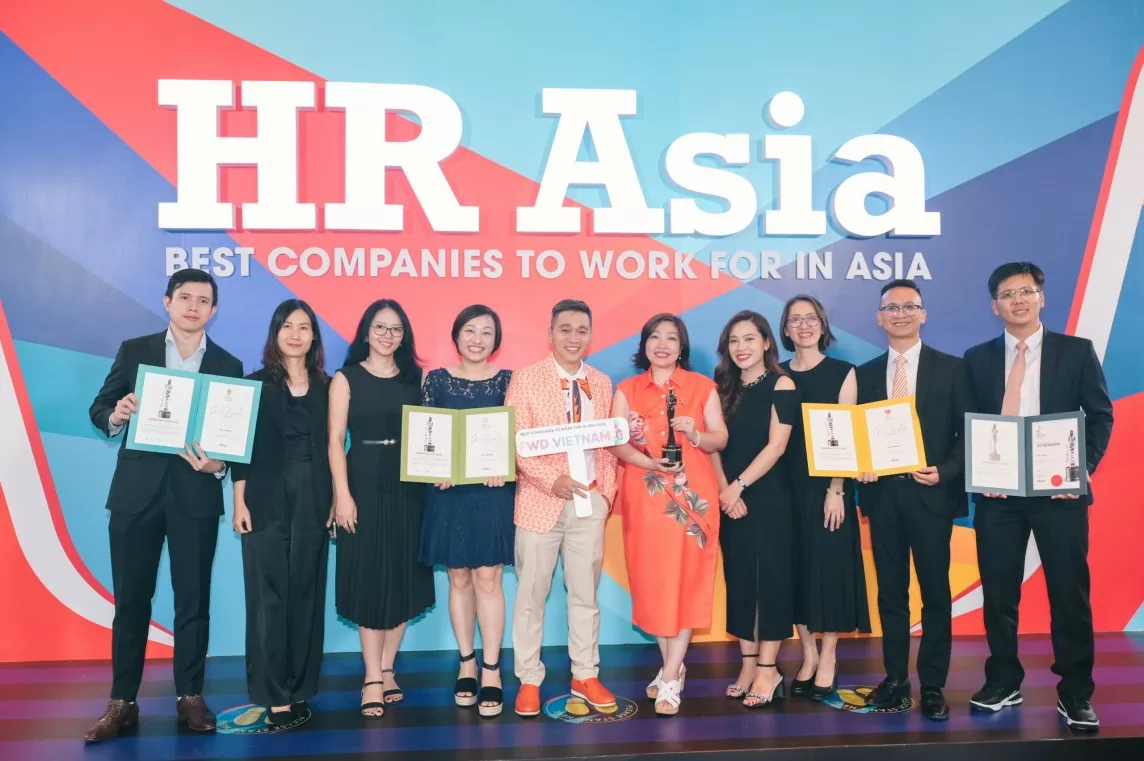 Bảo hiểm Nhân thọ FWD Việt Nam thắng đậm tại HR Asia Awards