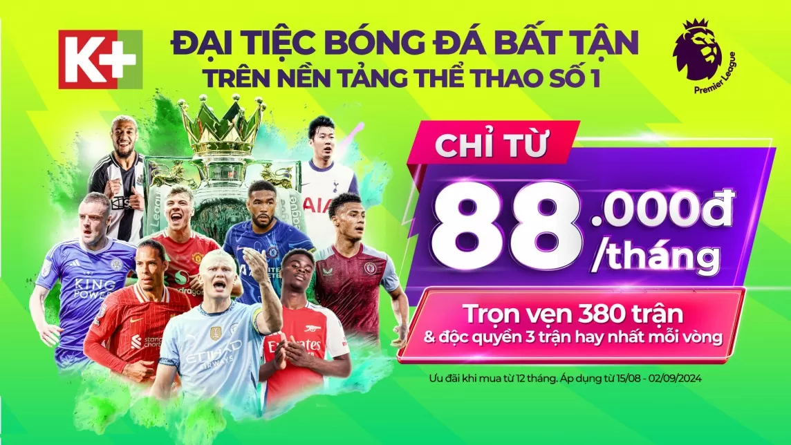 K+ độc quyền vòng loại World Cup khu vực châu Á tại Việt Nam