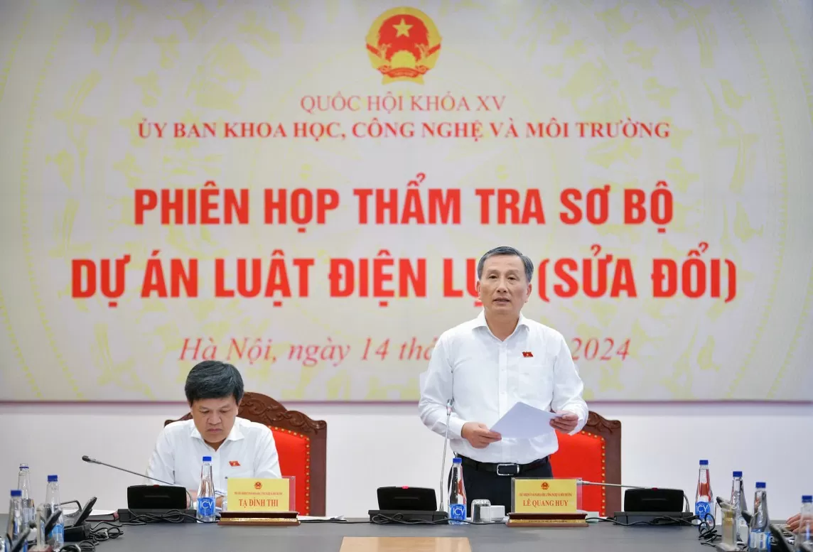 Dự thảo Luật Điện lực (sửa đổi) đủ điều kiện trình Quốc hội tại Kỳ họp thứ 8