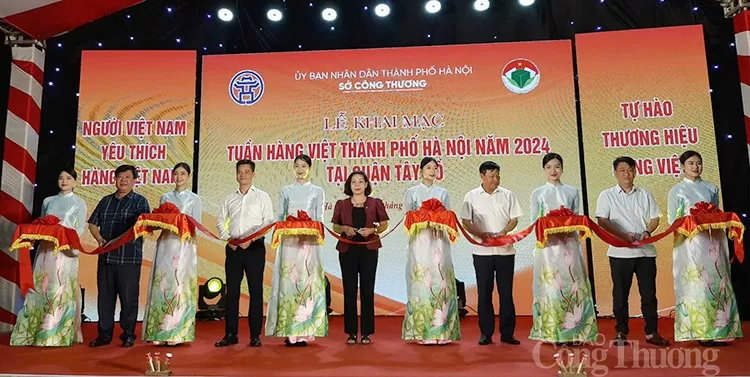 Khai mạc Tuần hàng Việt thành phố Hà Nội năm 2024