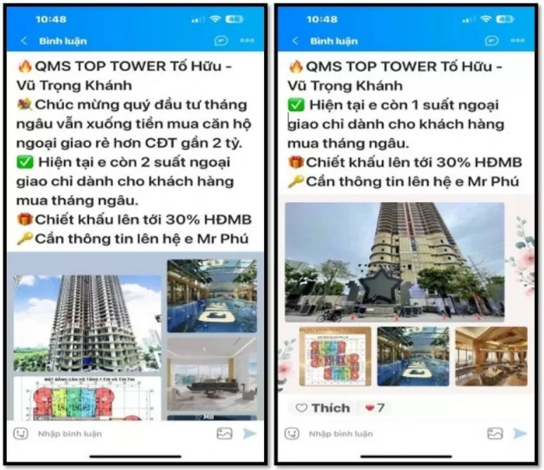 Hà Nội: Cảnh giác trò lừa đảo khách hàng mua căn hộ chung cư cao cấp