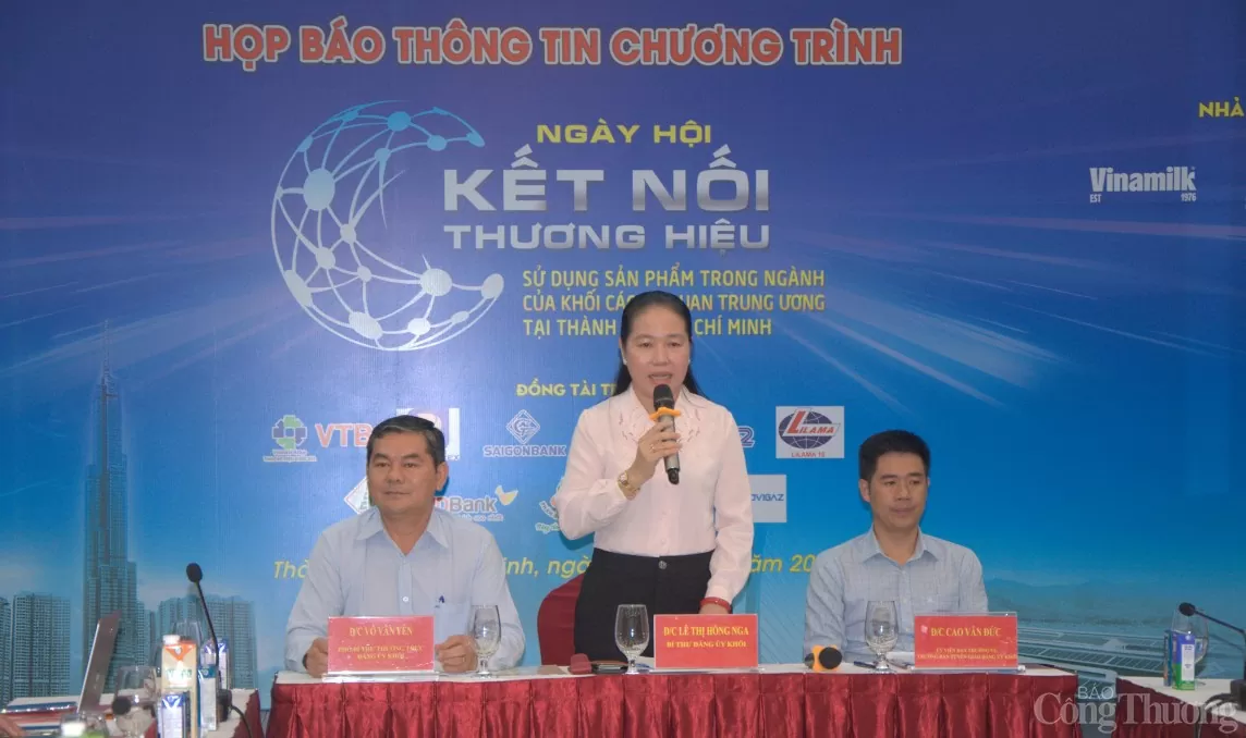 Ngày hội kết nối, sử dụng sản phẩm trong ngành của Khối các cơ quan Trung ương tại TP. Hồ Chí Minh