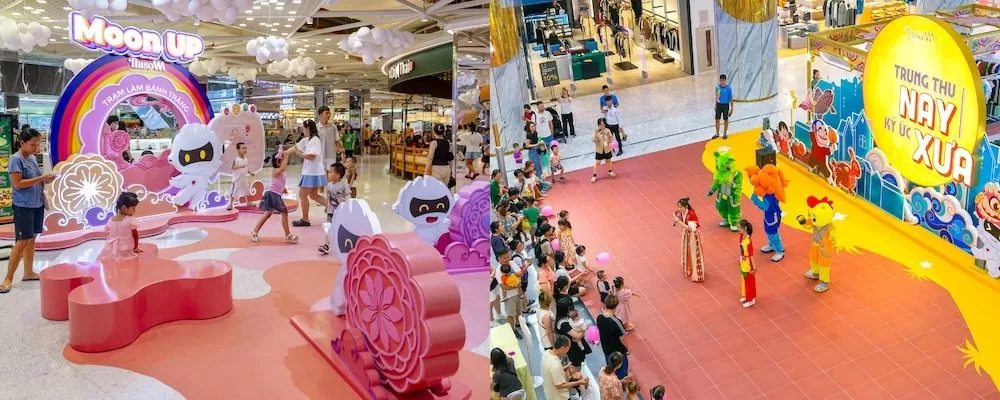 Khám phá không gian lễ hội trung thu đặc sắc tại Thiso Mall