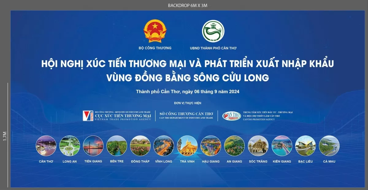 Sắp diễn ra Hội nghị Xúc tiến thương mại và phát triển xuất nhập khẩu vùng Đồng bằng Sông Cửu Long