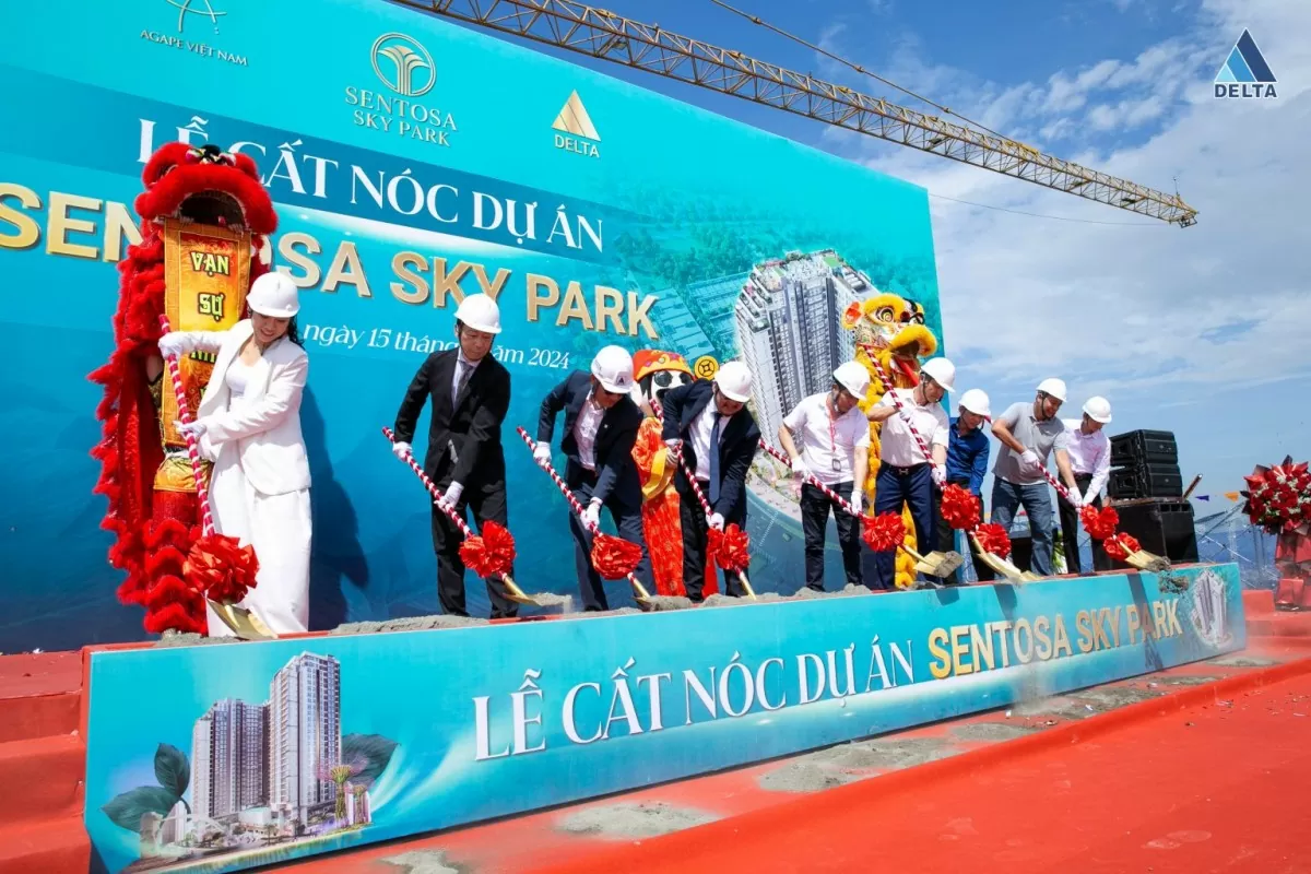 DELTA Group cất nóc dự án Sentosa Sky Park – Dấu mốc vàng của công trình mang chất sống chuẩn Singapore