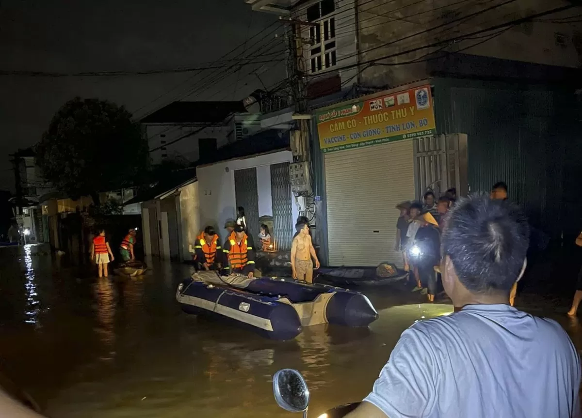 Vĩnh Phúc: 1 người tử vong, 1 người mất tích do lật thuyền